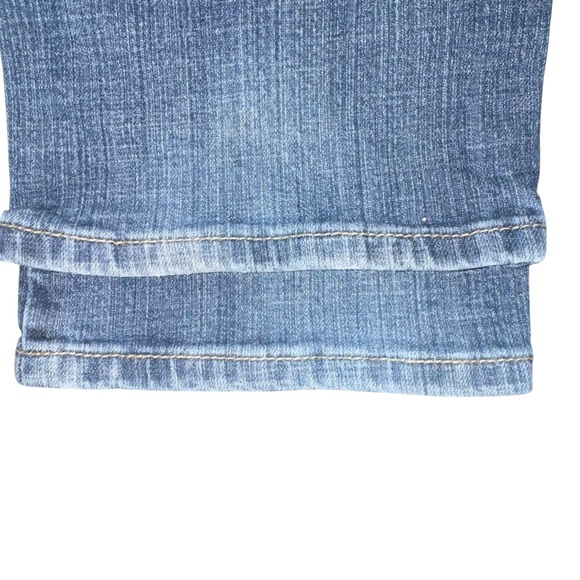 Christopher Blue Jeans Women 12 Mid Rise Straight Stretch Denim Classic Blue - Picture 8 of 10